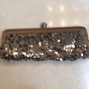 Marmi sequin clutch